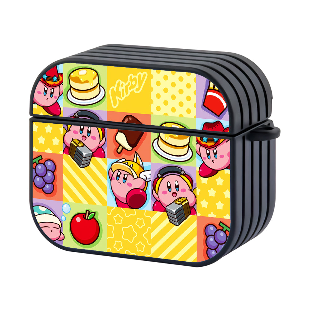 Kirby Food Art Hard Plastic Case Cover For Apple Airpods 3 - Ezzystore