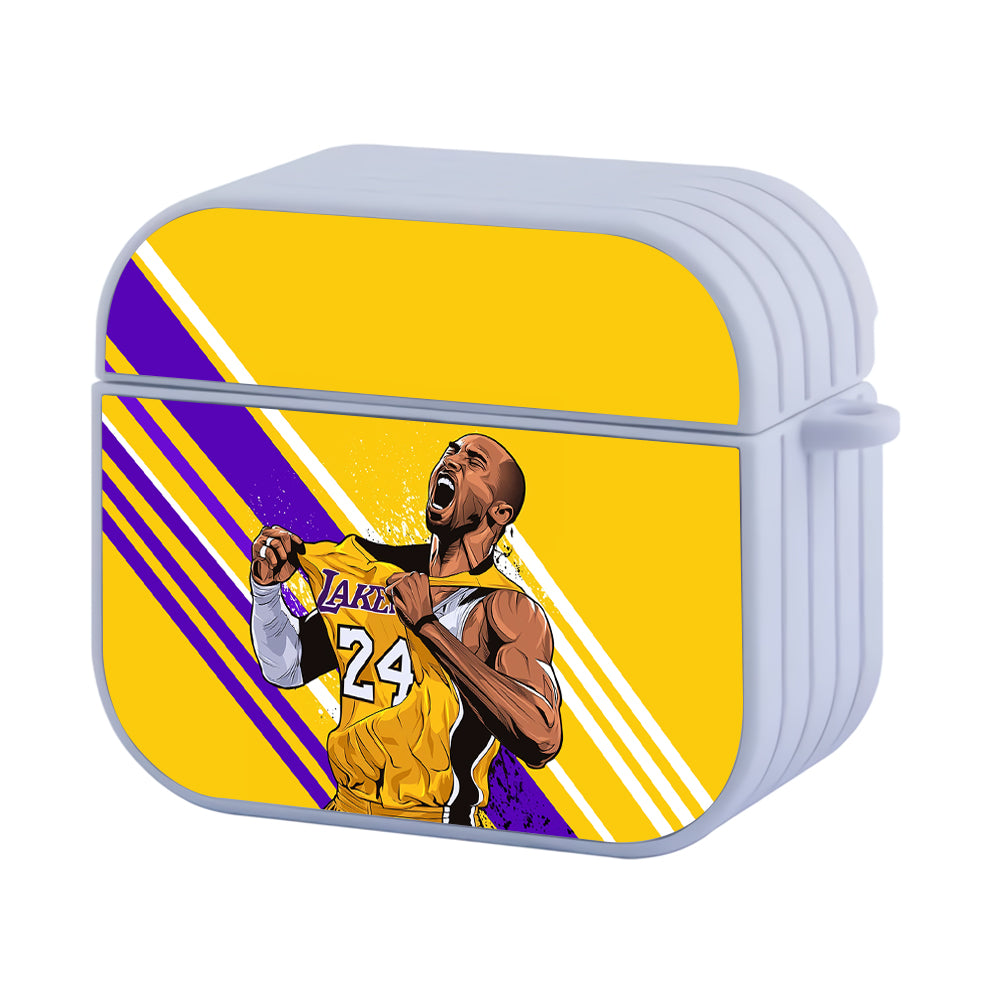 Kobe Bryant NBA Lakers Hard Plastic Case Cover For Apple Airpods 3