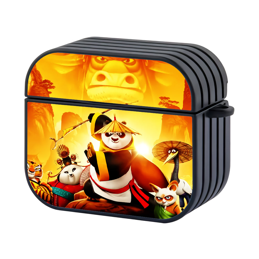 Kungfu Panda Team Hard Plastic Case Cover For Apple Airpods 3 - Ezzystore
