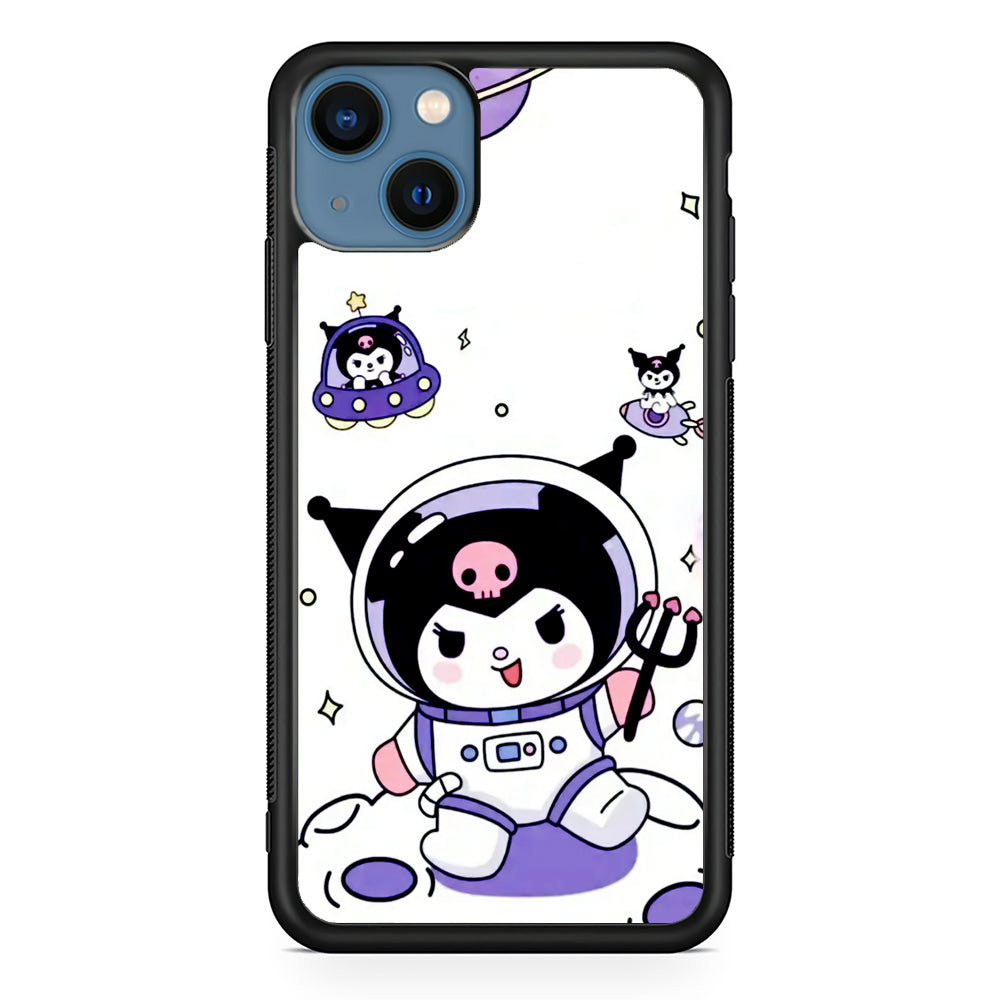 Kuromi Astronaut Cosplay iPhone 15 Plus Case