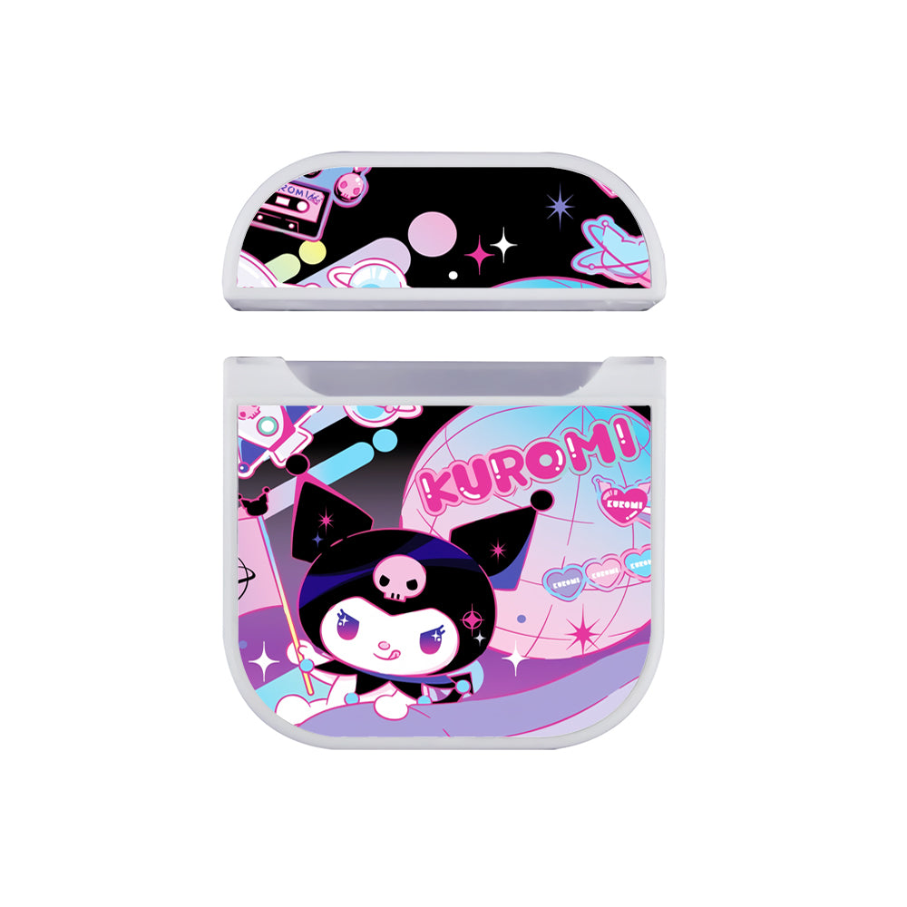 Kuromi World Hard Plastic Case Cover For Apple Airpods