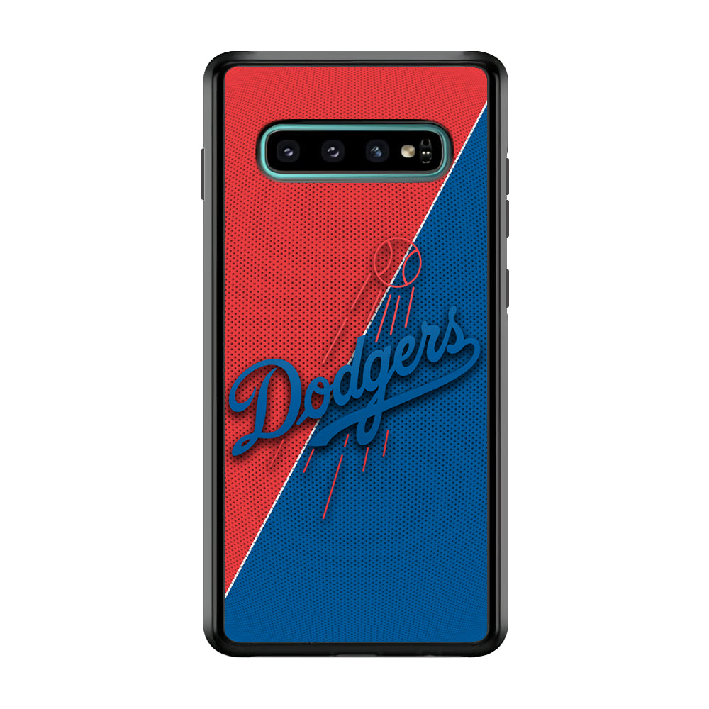 LA Dodgers Red And Blue Colour Samsung Galaxy S10 Plus Case