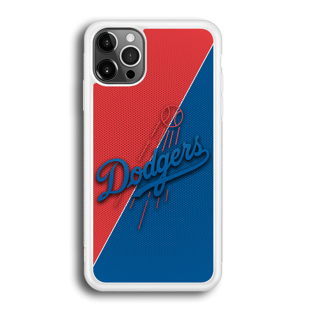 LA Dodgers Red And Blue Colour iPhone 12 Pro Max Case