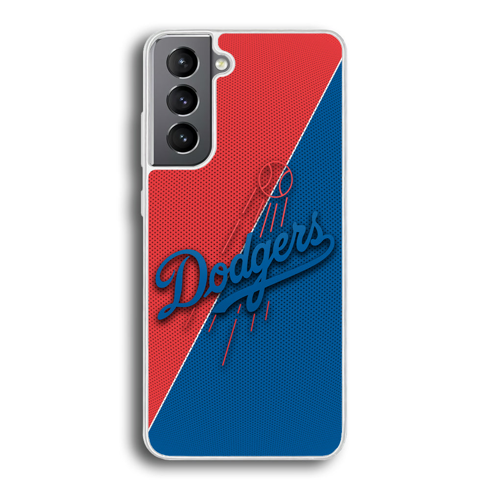 LA Dodgers Red And Blue Colour Samsung Galaxy S21 Plus Case