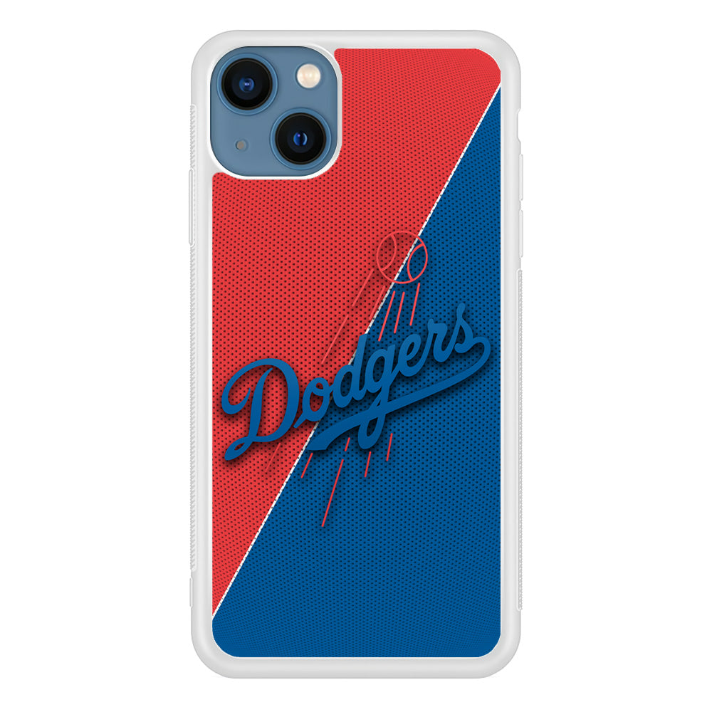 LA Dodgers Red And Blue Colour iPhone 13 Case