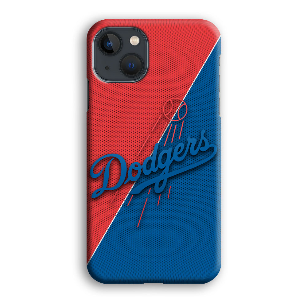 LA Dodgers Red And Blue Colour iPhone 15 Plus Case