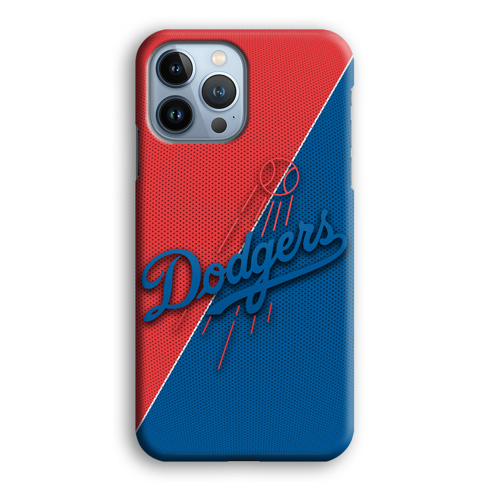 LA Dodgers Red And Blue Colour iPhone 14 Pro Case