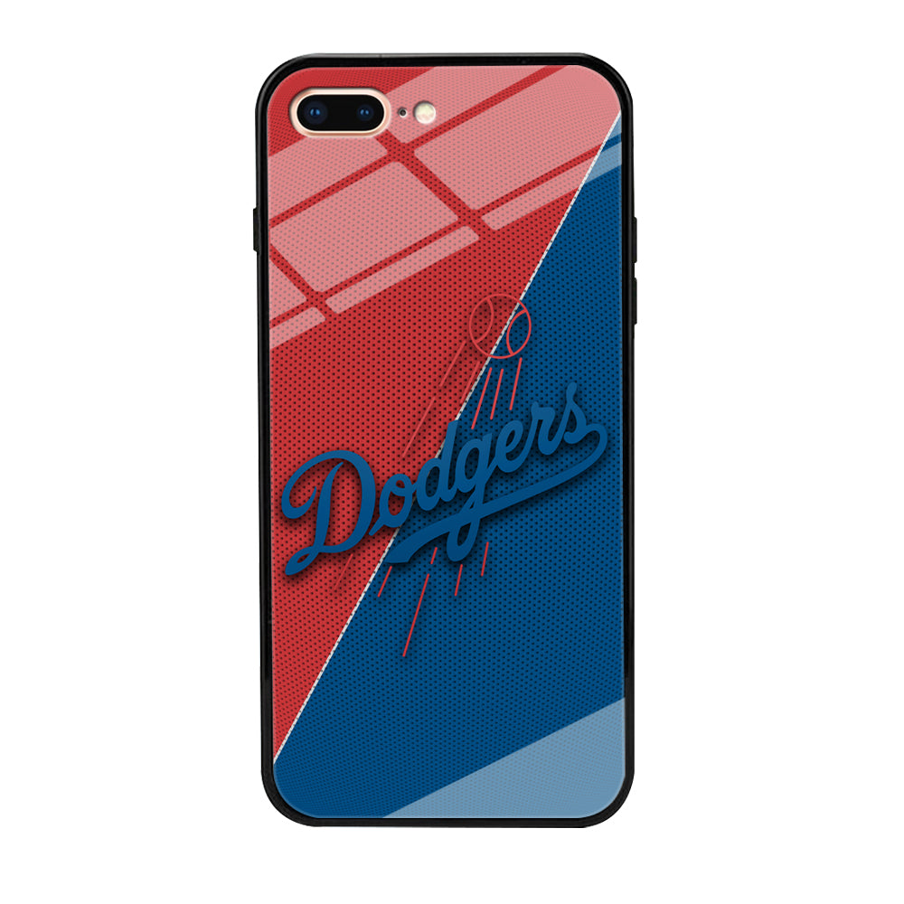 LA Dodgers Red And Blue Colour iPhone 8 Plus Case
