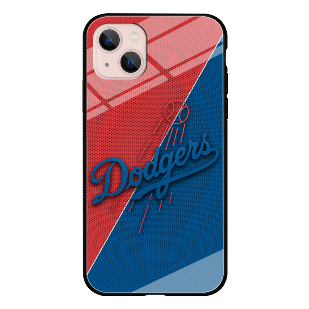 LA Dodgers Red And Blue Colour iPhone 15 Plus Case