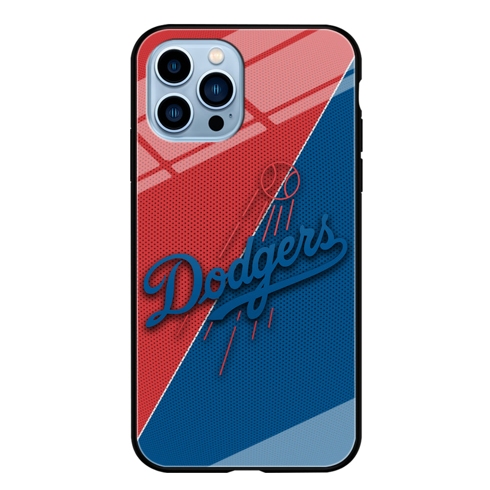 LA Dodgers Red And Blue Colour iPhone 14 Pro Case