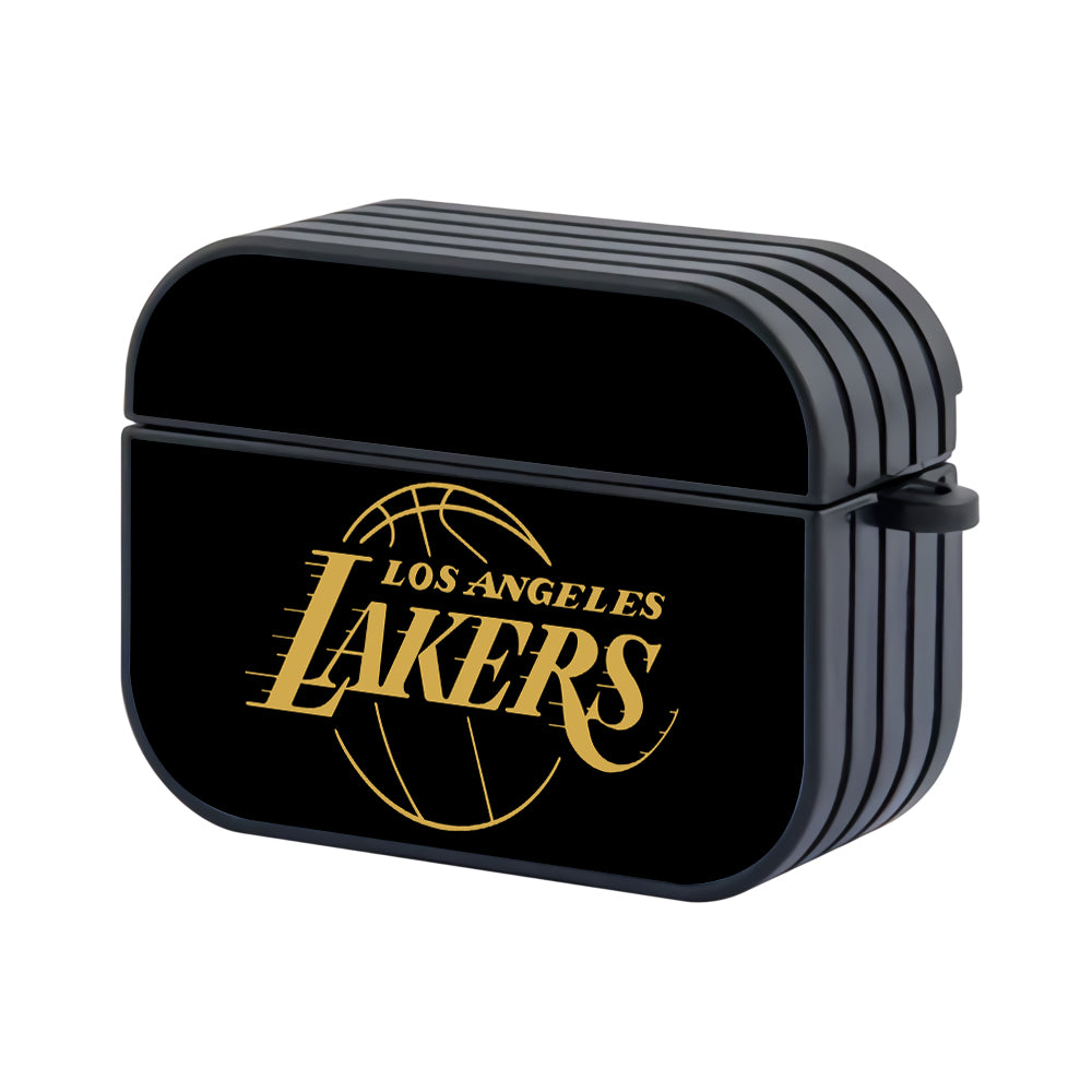 Lakers Gold Logo Hard Plastic Case Cover For Apple Airpods Pro 2 - Ezzystore
