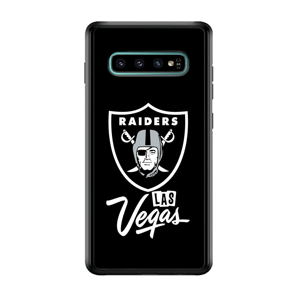 Las Vegas Raiders Symbol Of Logo Samsung Galaxy S10 Plus Case