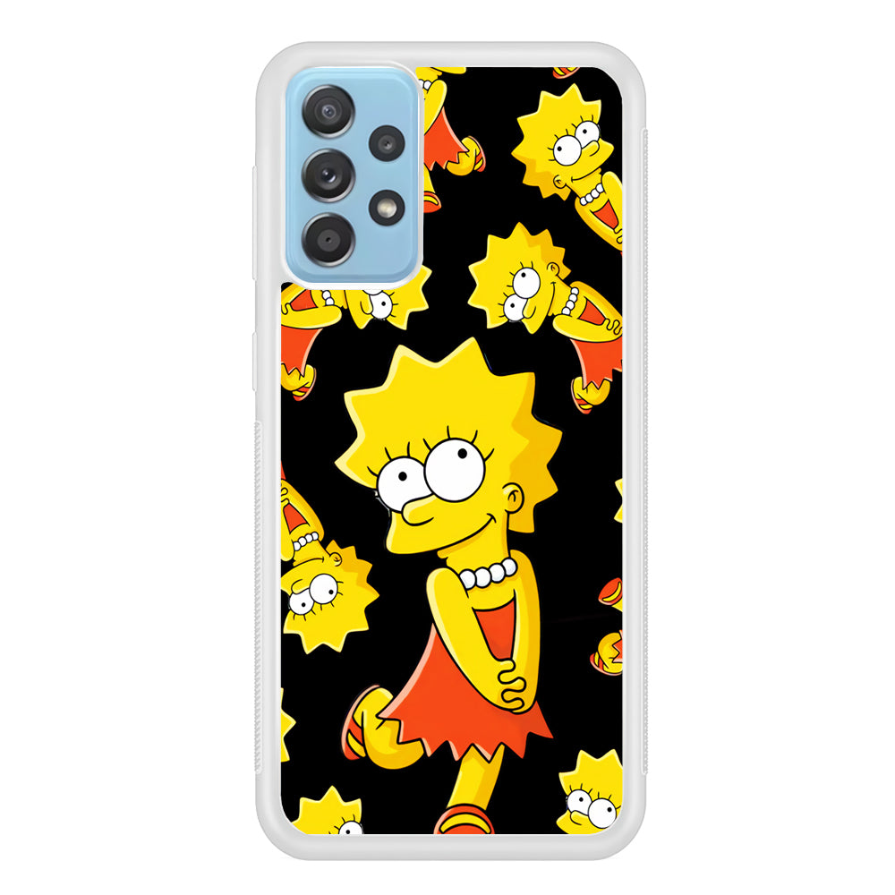 Lisa Simpson Dance Samsung Galaxy A52 Case