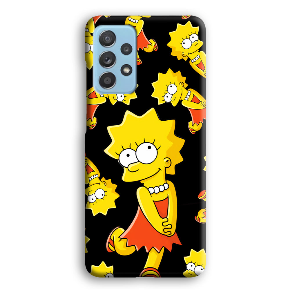 Lisa Simpson Dance Samsung Galaxy A52 Case