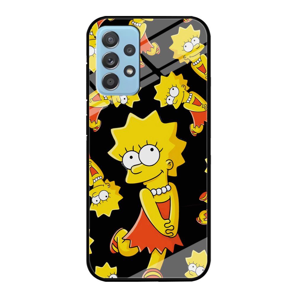 Lisa Simpson Dance Samsung Galaxy A72 Case