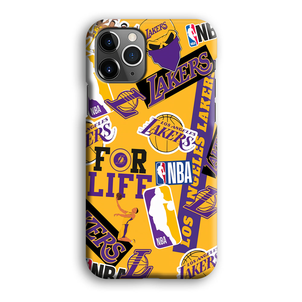 Los Angeles Lakers Word Of Pride Team iPhone 12 Pro Max Case