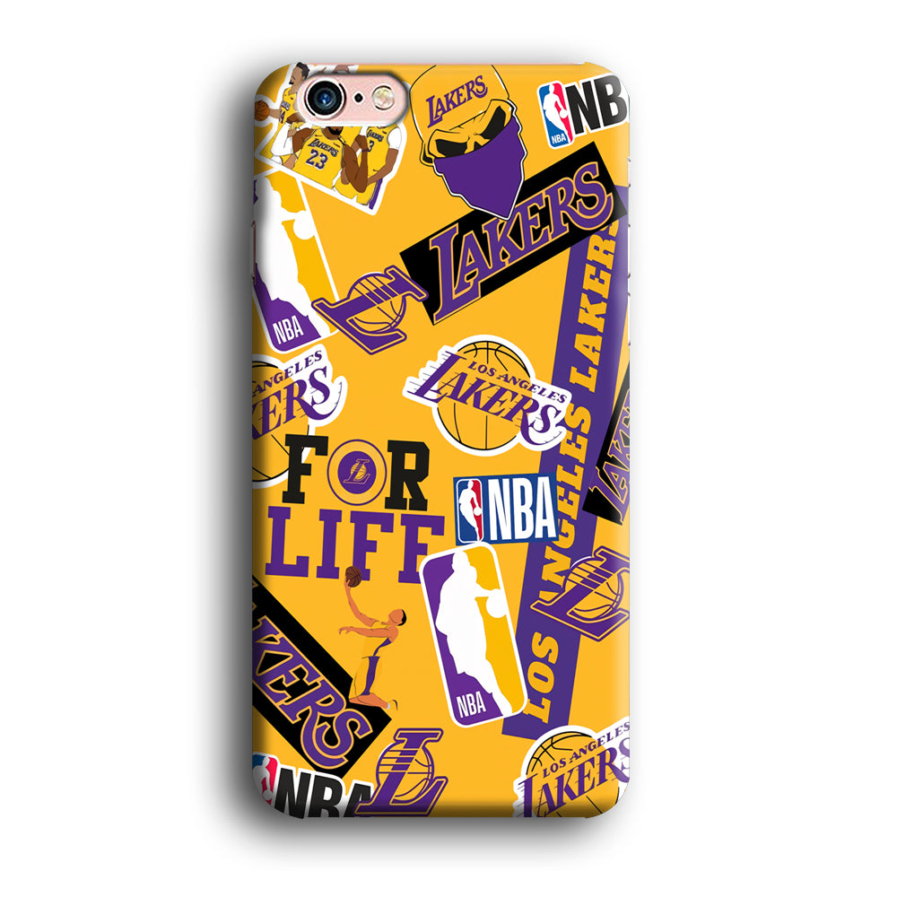 Los Angeles Lakers Word Of Pride Team iPhone 6 | 6s Case