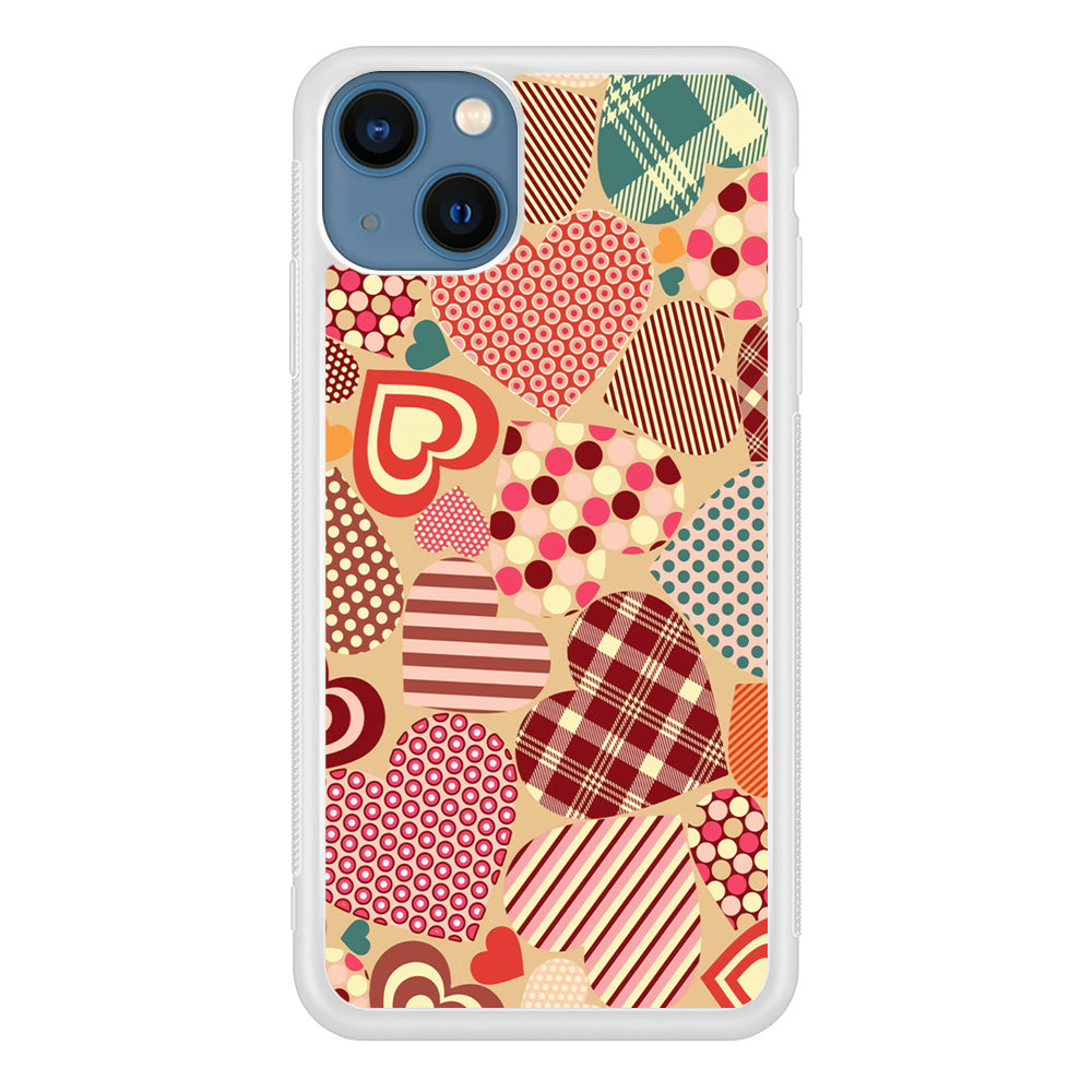 Love Luxe Pattern iPhone 15 Case