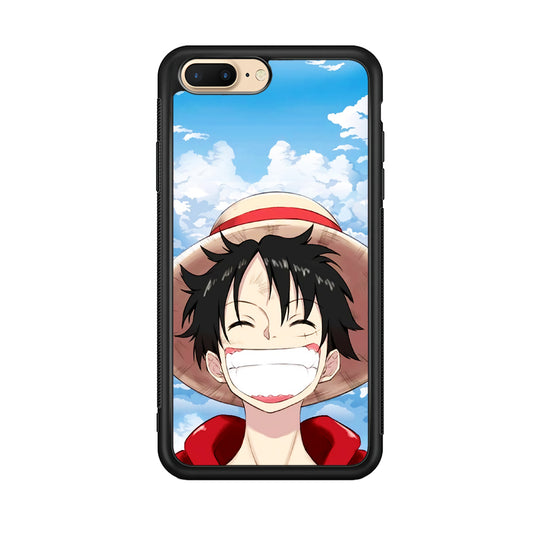 Luffy One Piece Warm Smile iPhone 8 Plus Case