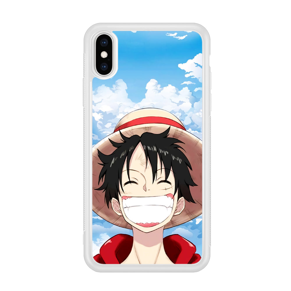 Luffy One Piece Warm Smile iPhone X Case