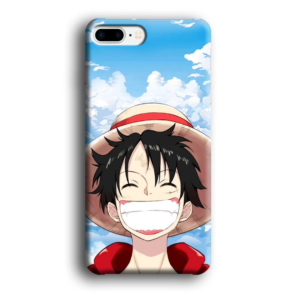 Luffy One Piece Warm Smile iPhone 8 Plus Case