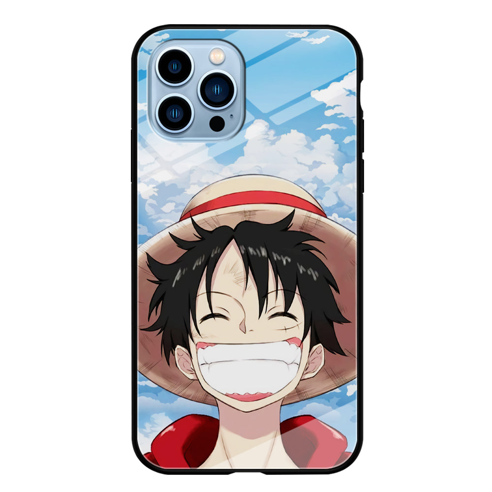 Luffy One Piece Warm Smile iPhone 14 Pro Case