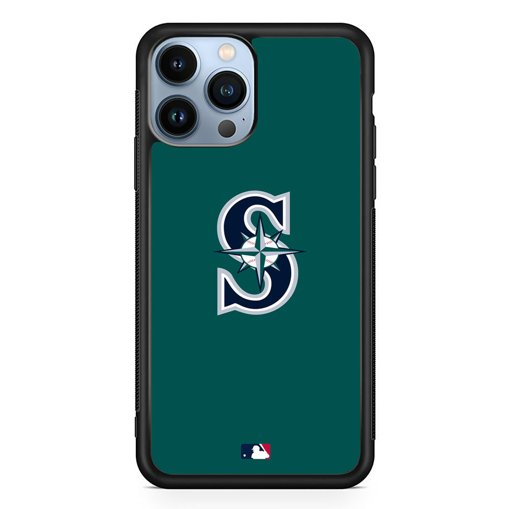 MLB Seattle Mariners Green iPhone 14 Pro Max Case