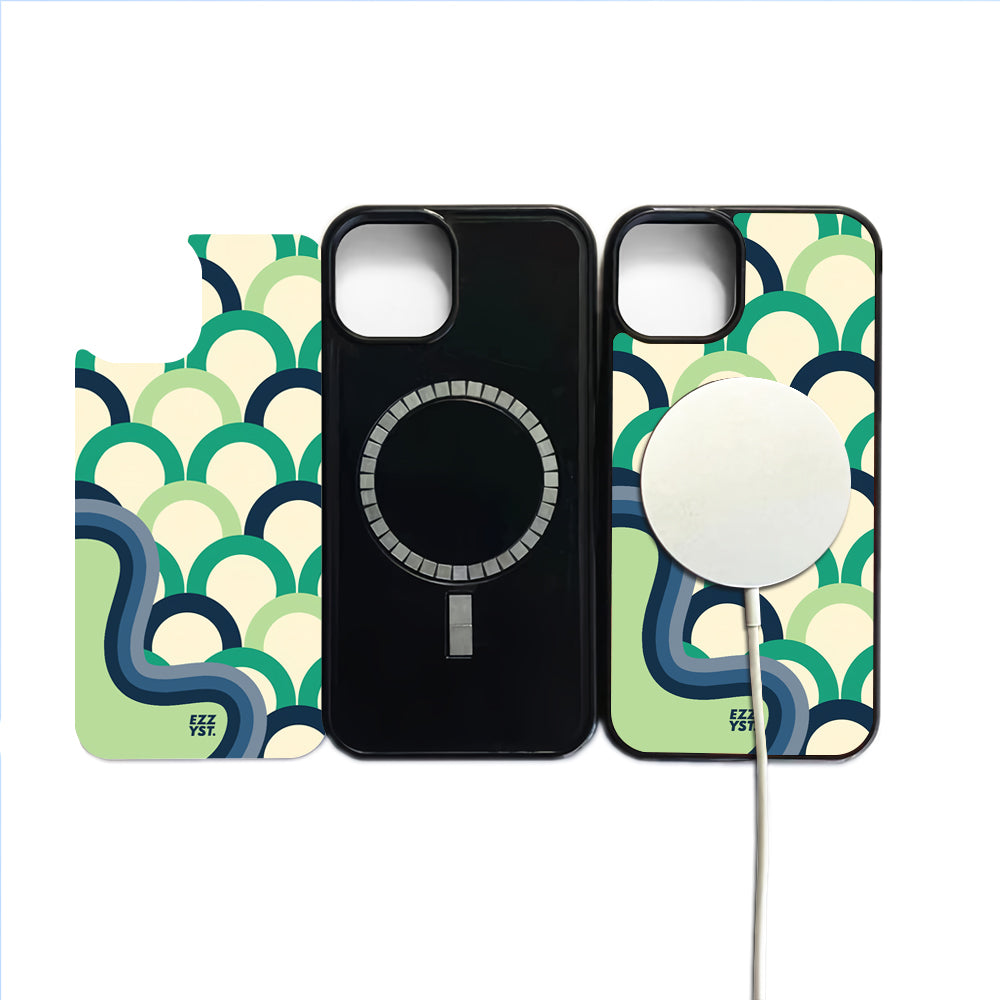 Magnificent Scales Light Forest Magsafe iPhone Case