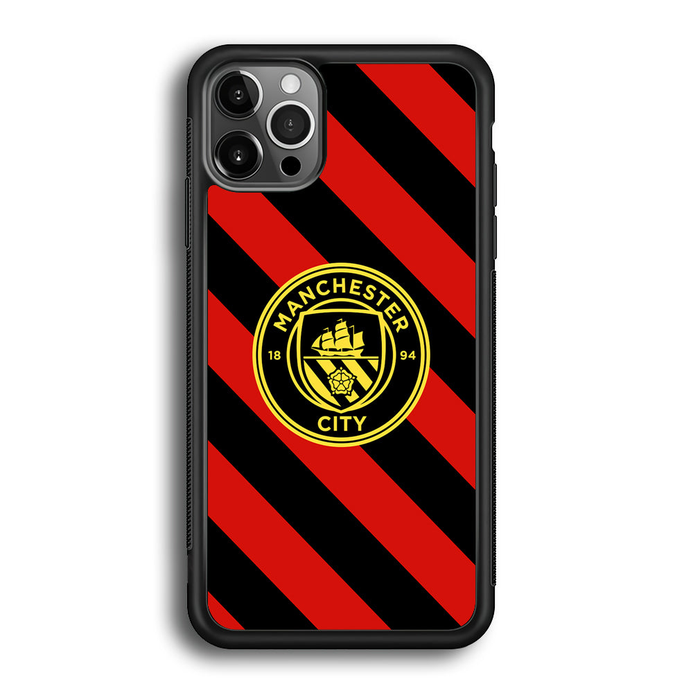 Manchester City Away Of Jersey Pattern iPhone 12 Pro Max Case