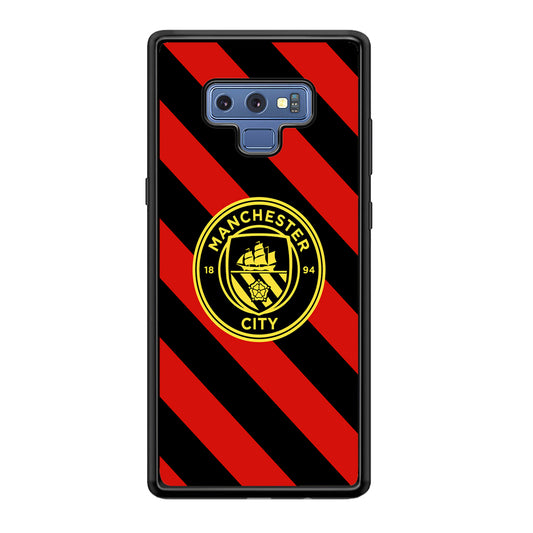 Manchester City Away Of Jersey Pattern Samsung Galaxy Note 9 Case