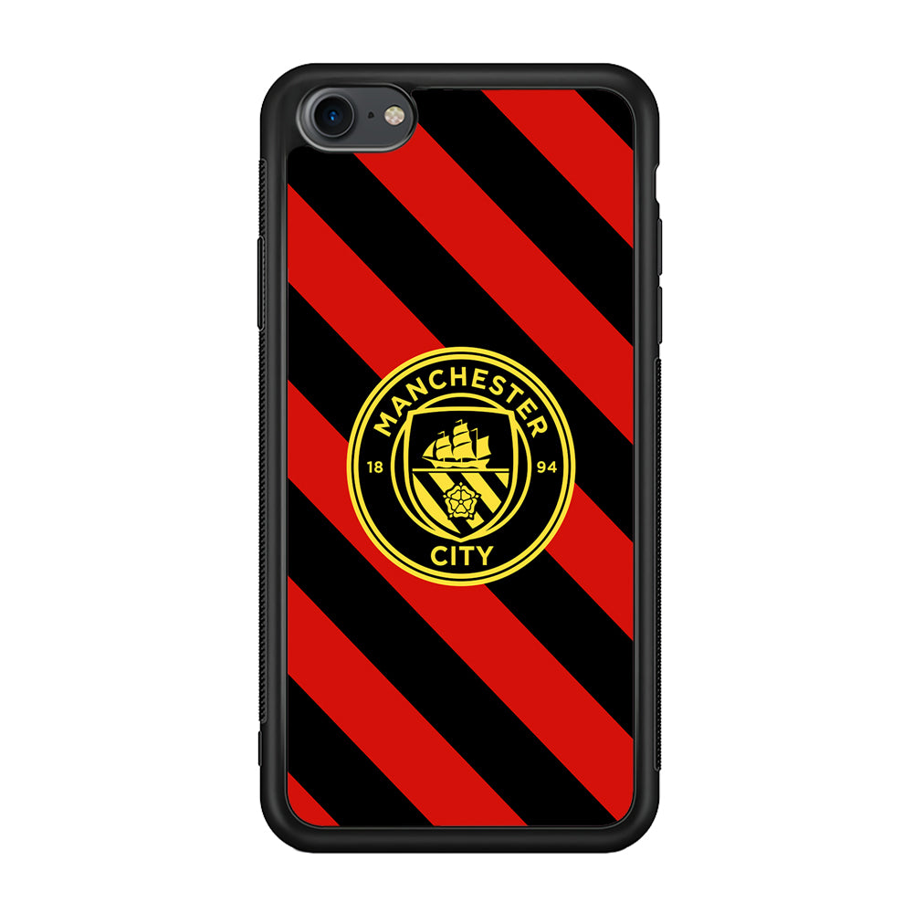 Manchester City Away Of Jersey Pattern iPhone 8 Case