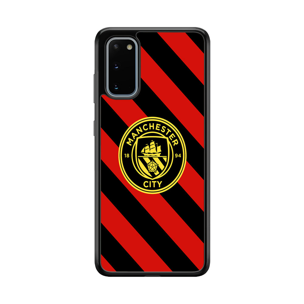Manchester City Away Of Jersey Pattern Samsung Galaxy S20 Case