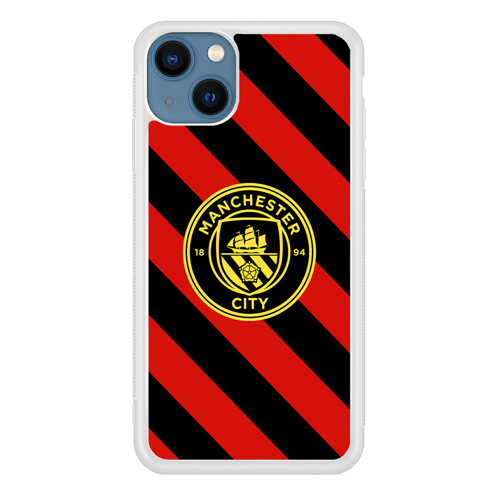 Manchester City Away Of Jersey Pattern iPhone 13 Case
