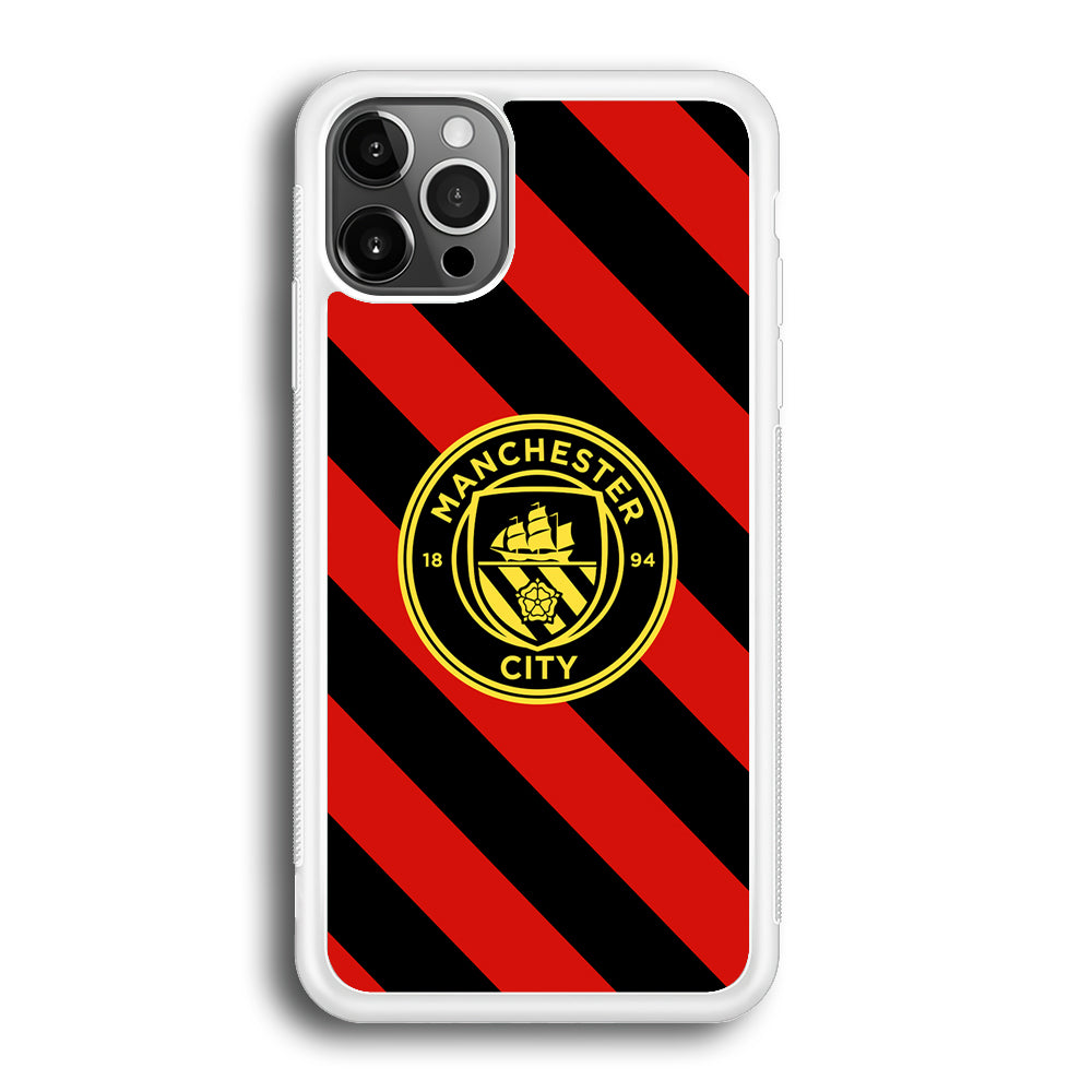 Manchester City Away Of Jersey Pattern iPhone 12 Pro Max Case