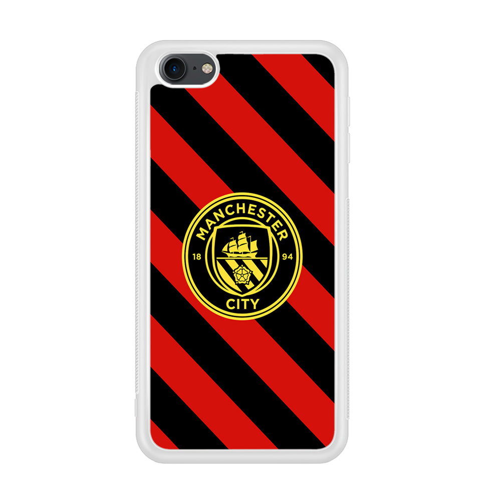 Manchester City Away Of Jersey Pattern iPod Touch 6 Case