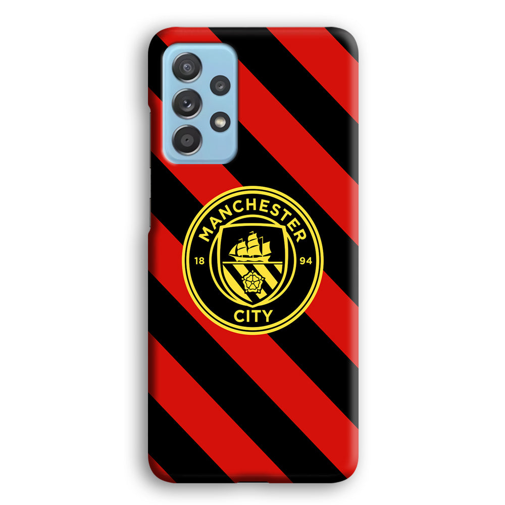 Manchester City Away Of Jersey Pattern Samsung Galaxy A52 Case