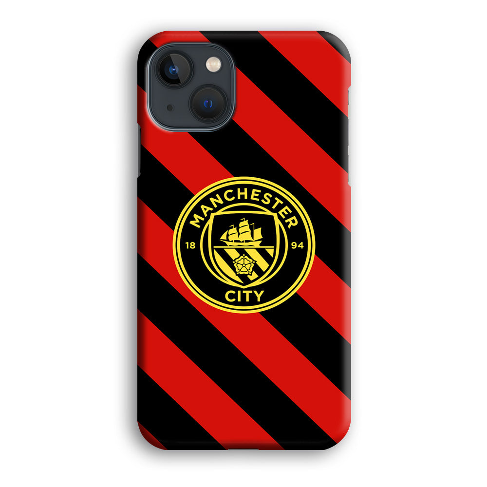 Manchester City Away Of Jersey Pattern iPhone 13 Case