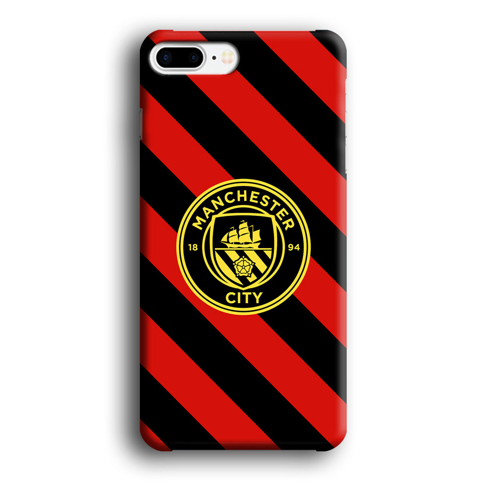 Manchester City Away Of Jersey Pattern iPhone 8 Plus Case
