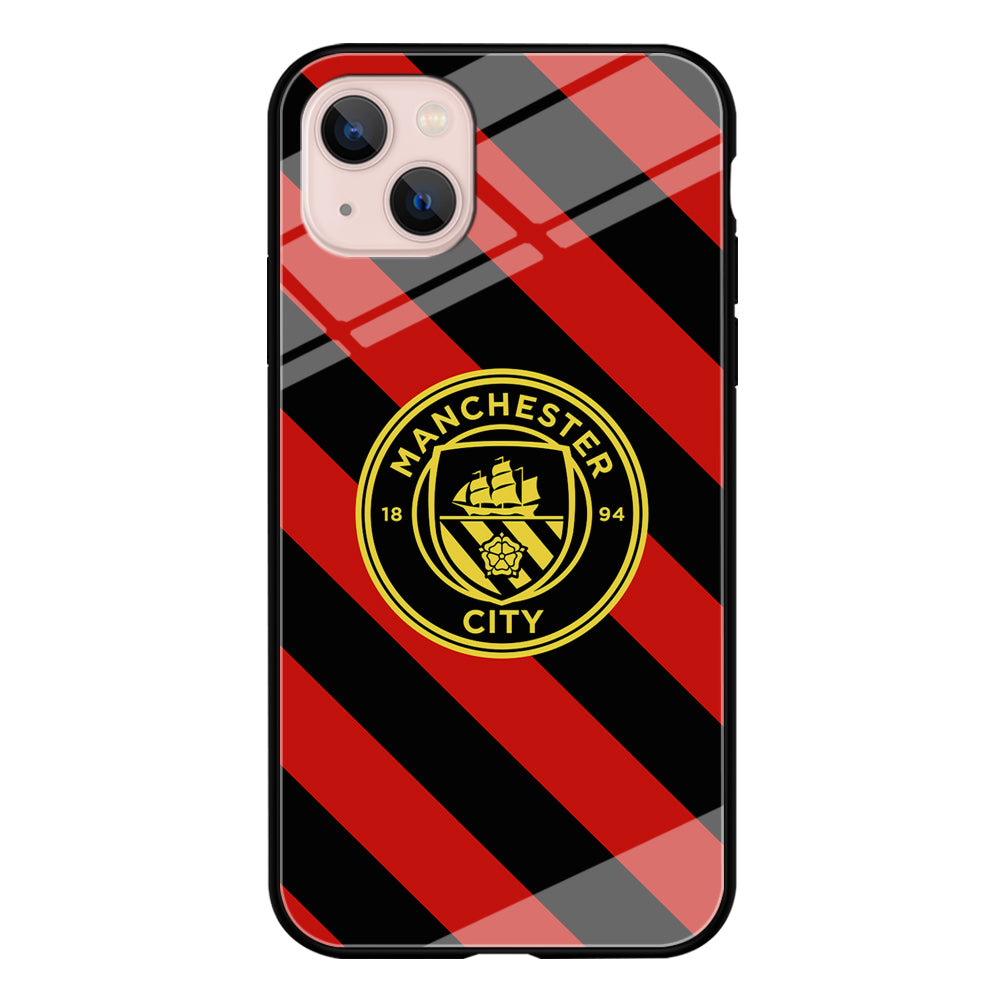 Manchester City Away Of Jersey Pattern iPhone 13 Case