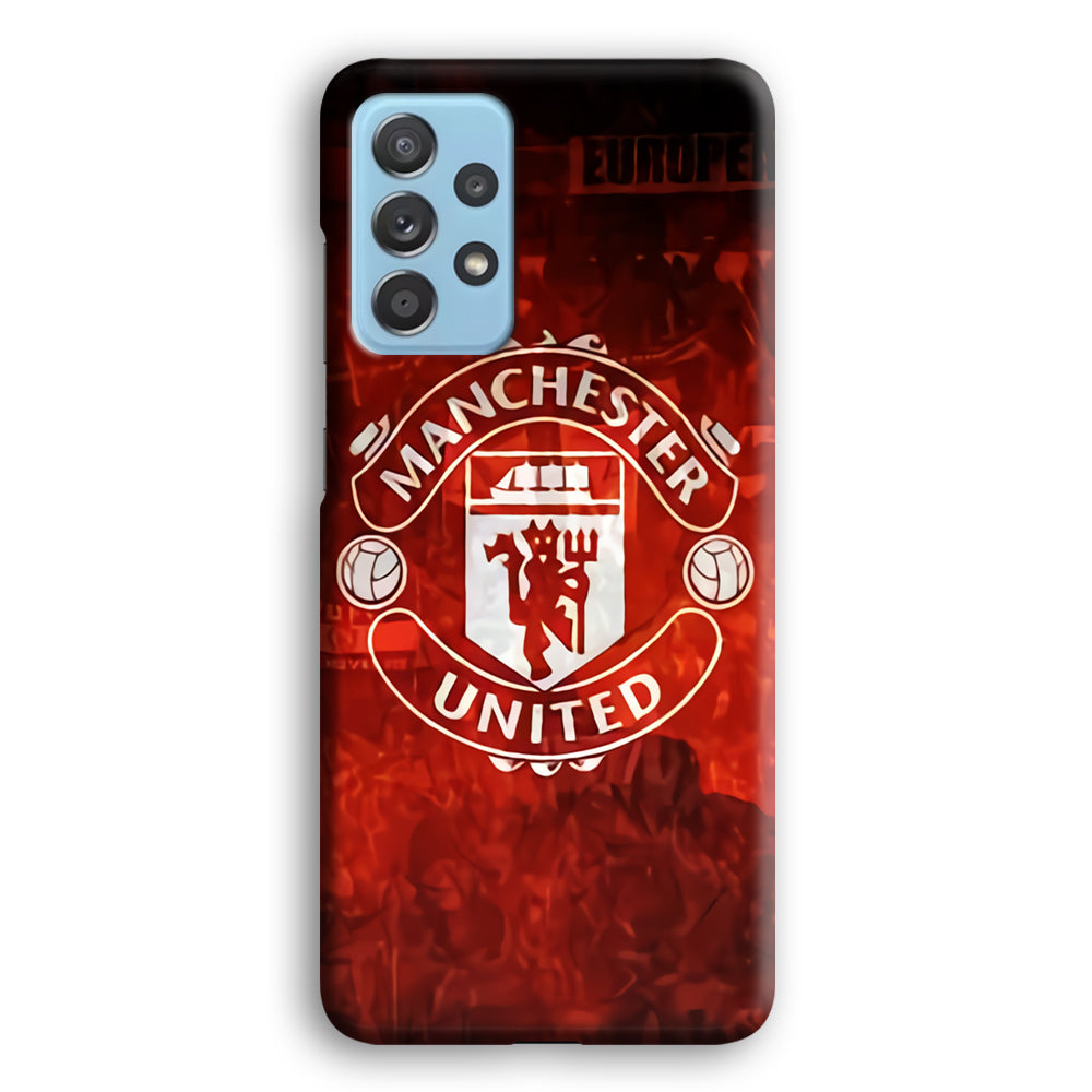 Manchester United Vibes At Home Samsung Galaxy A52 Case
