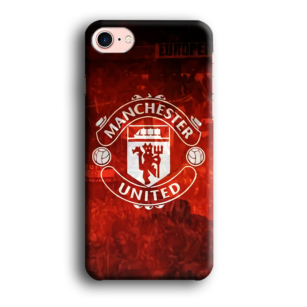 Manchester United Vibes At Home iPhone 8 Case