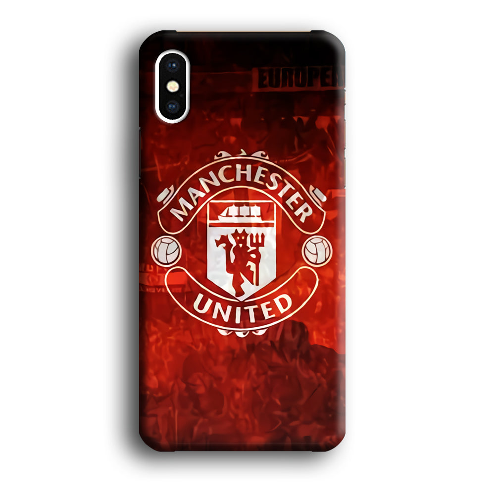 Manchester United Vibes At Home iPhone X Case