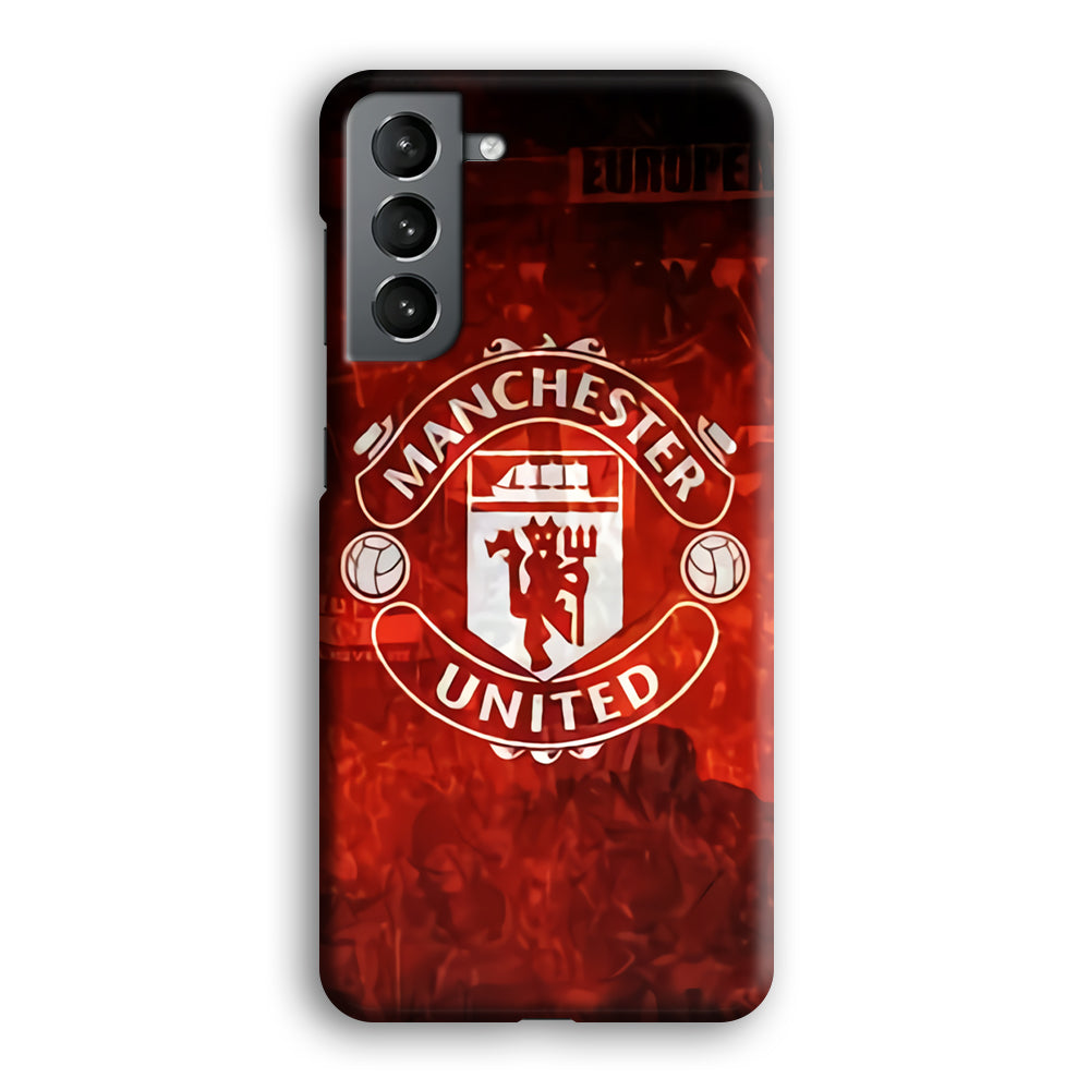 Manchester United Vibes At Home Samsung Galaxy S21 Plus Case