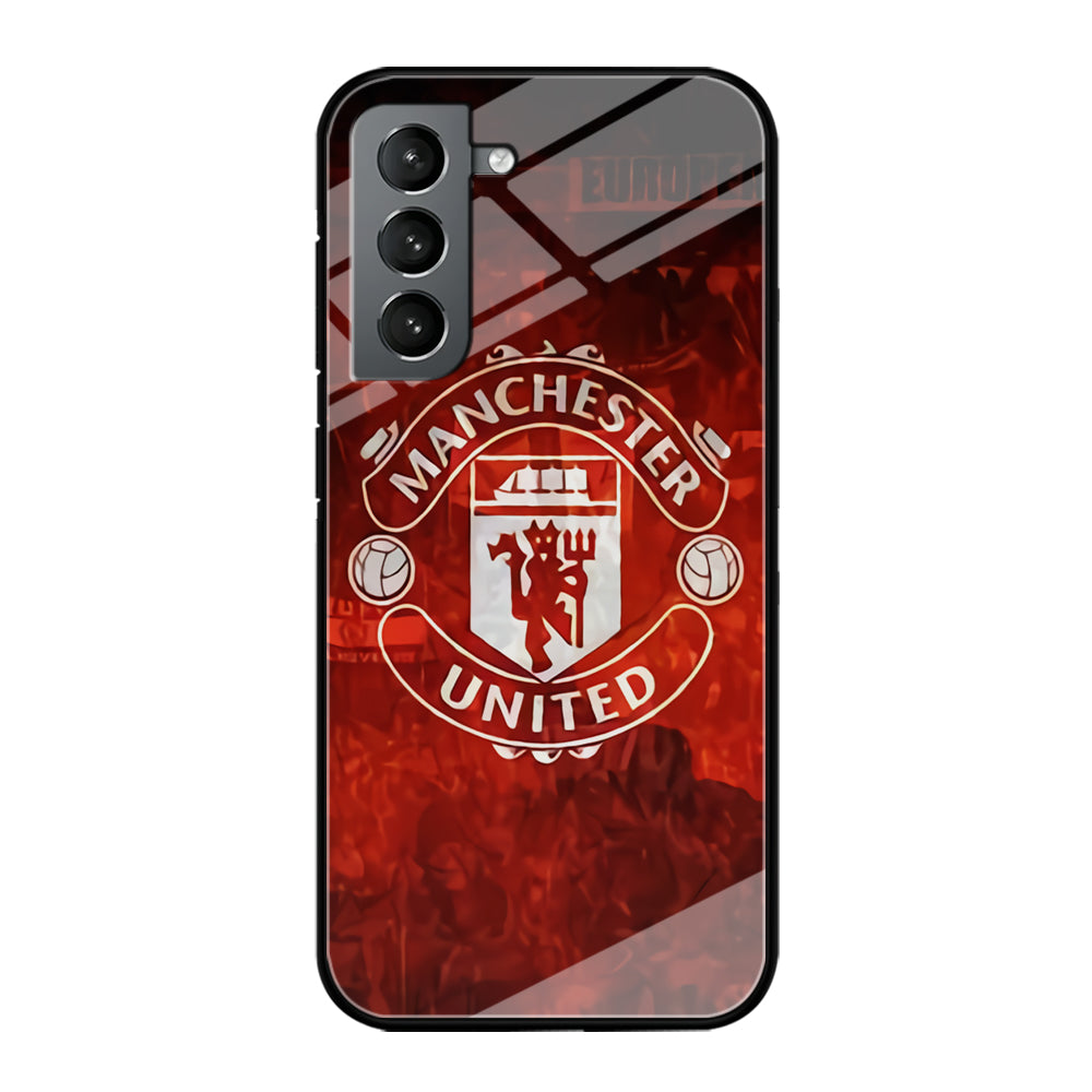 Manchester United Vibes At Home Samsung Galaxy S21 Plus Case
