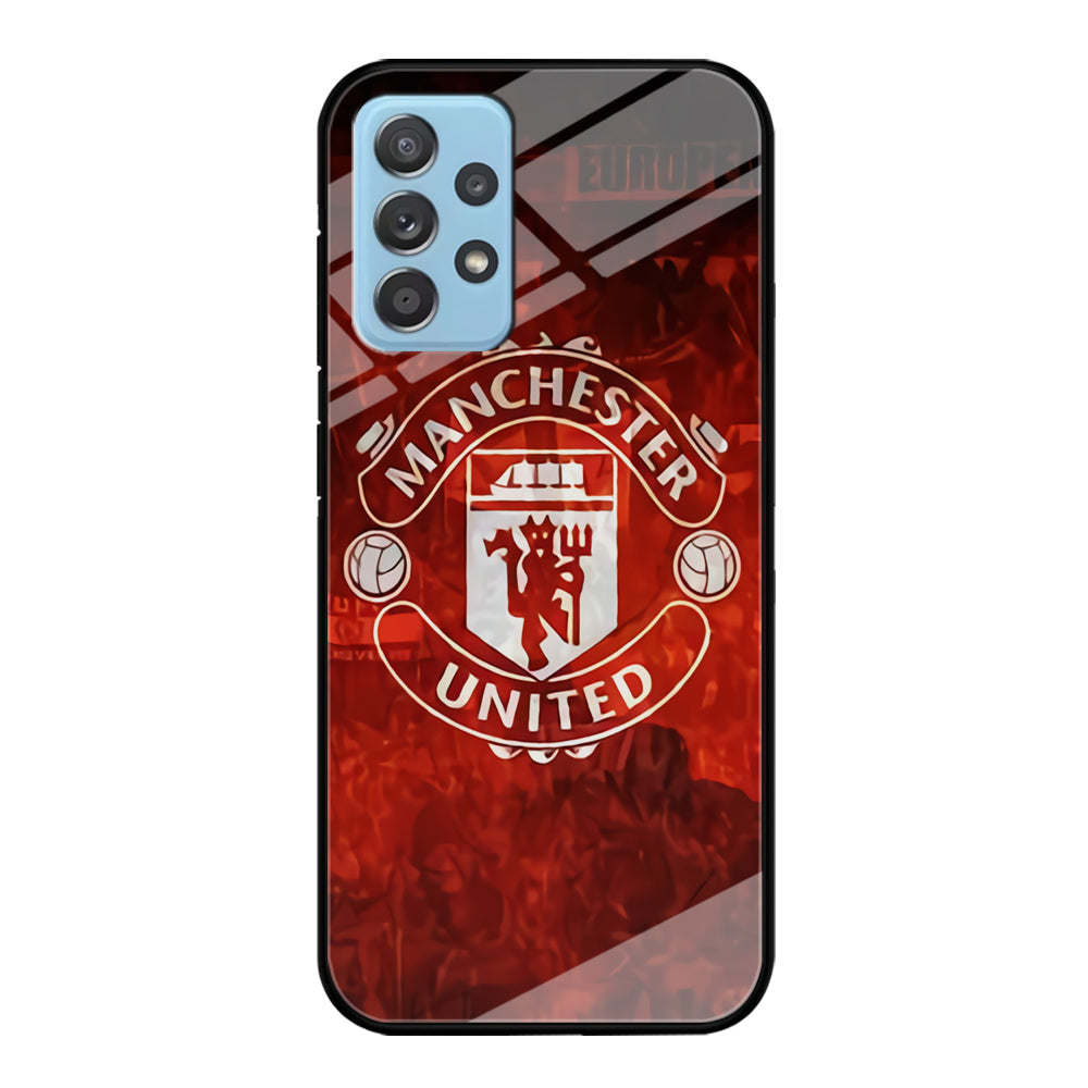 Manchester United Vibes At Home Samsung Galaxy A52 Case