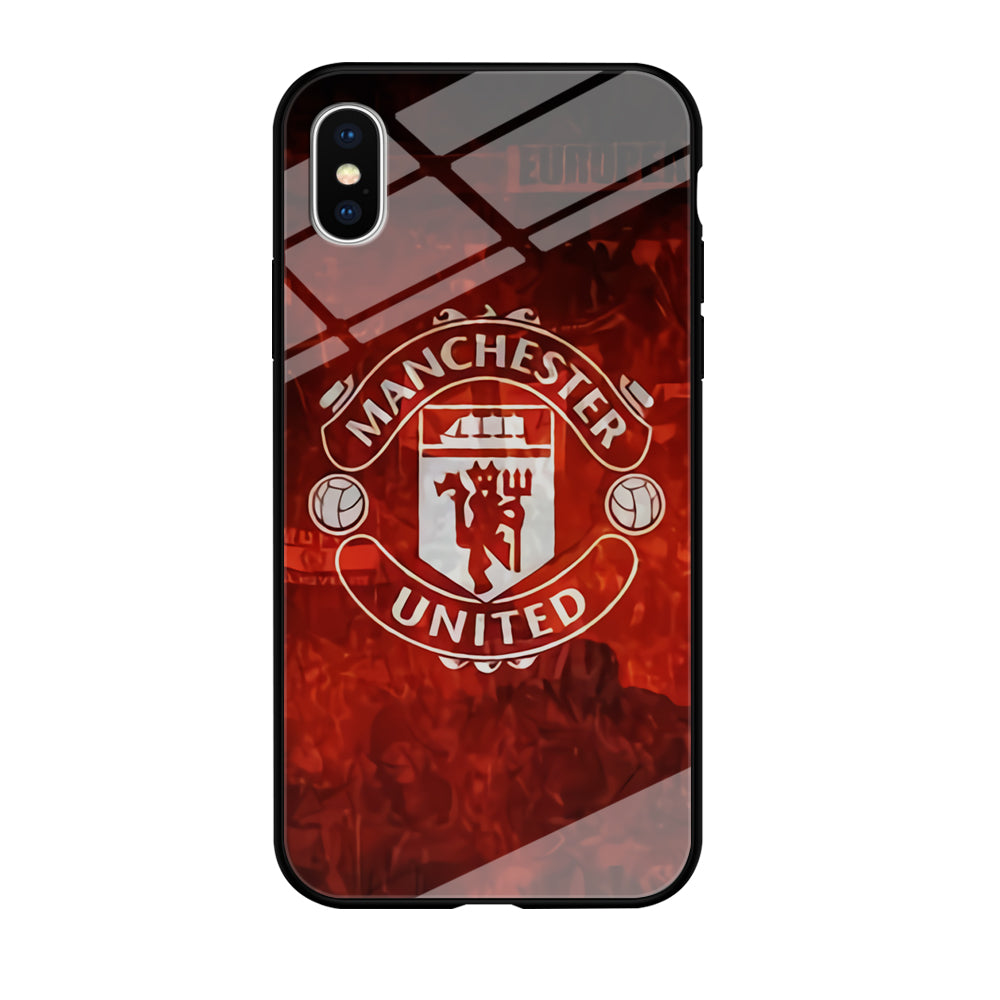 Manchester United Vibes At Home iPhone X Case