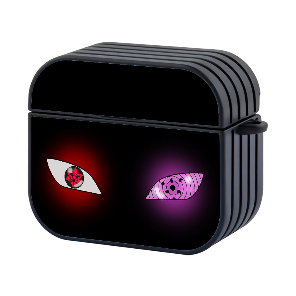 Mangekyou Rinnegan Sasuke Uchiha Hard Plastic Case Cover For Apple Airpods 3 - Ezzystore