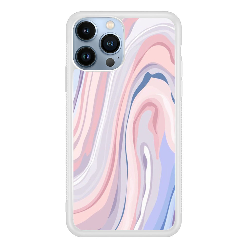 Marble Soft Blended Colours iPhone 15 Pro Case