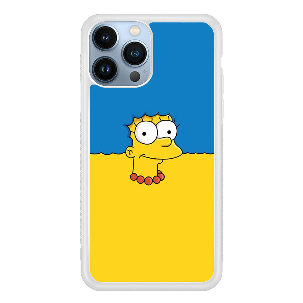 Marge Simpson Hair iPhone 15 Pro Case