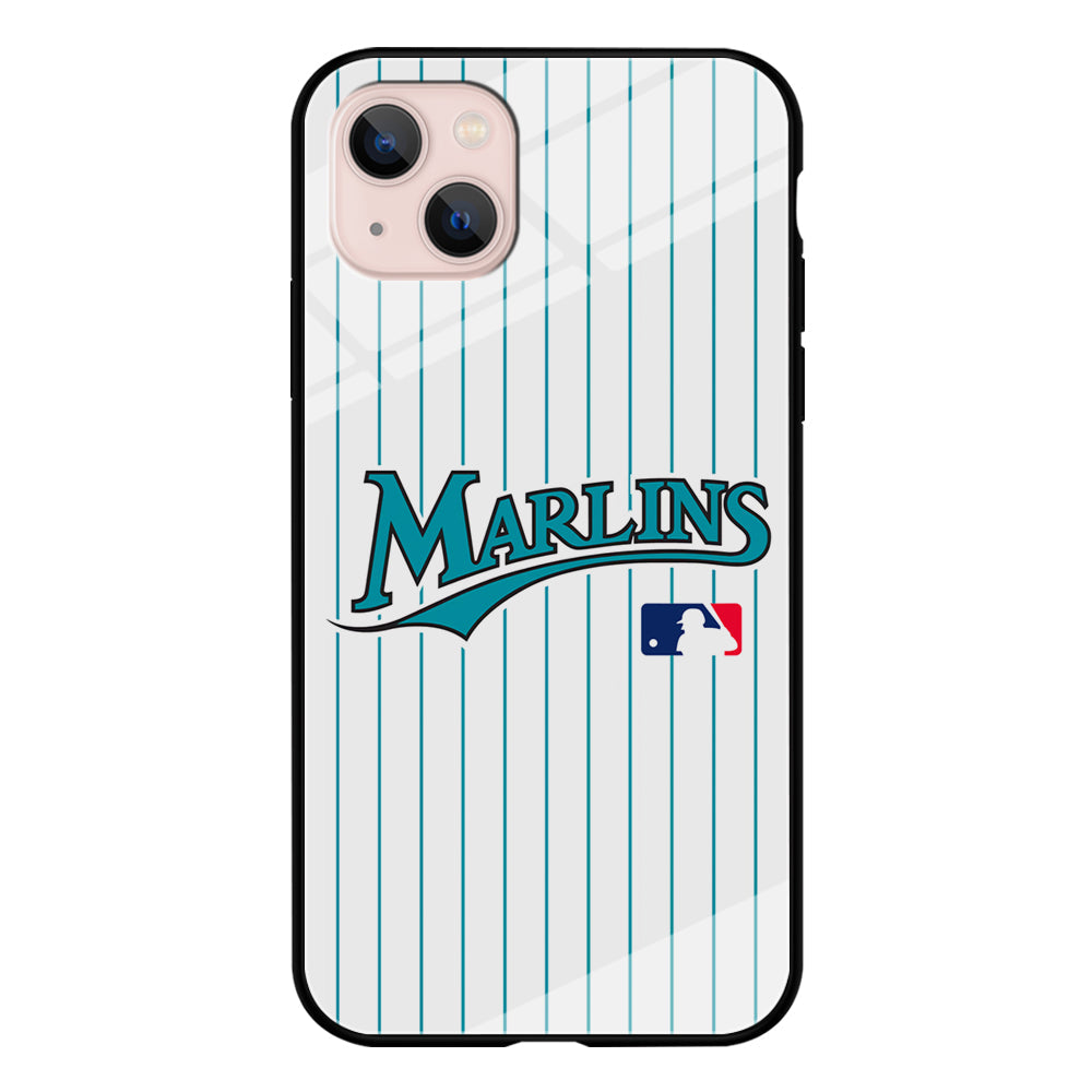Miami Marlins Team iPhone 14 Plus Case